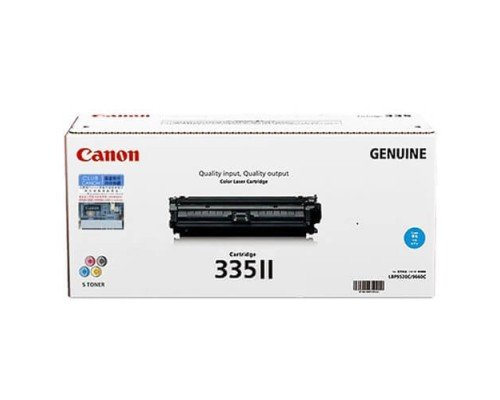 GENUINE CANON CART335 HIGH YIELD CYAN TONER CARTRIDGE