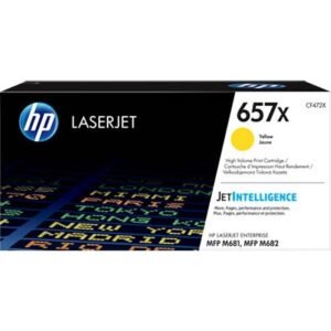 GENUINE HP CF472X 657X HIGH YIELD YELLOW TONER CARTRIDGE