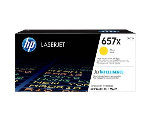 GENUINE HP CF472X 657X HIGH YIELD YELLOW TONER CARTRIDGE
