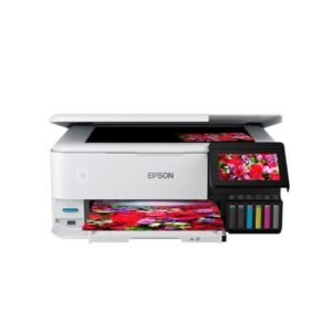EPSON ET-8500 ECOTANK WIRELESS MULTIFUNCTION INKJET PRINTER A4 WHITE