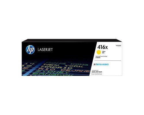 GENUINE HP W2042X 416X HIGH YIELD YELLOW TONER CARTRIDGE