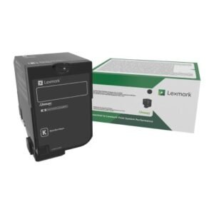 GENUINE LEXMARK 74C6HK0 HIGH YIELD BLACK TONER CARTRIDGE