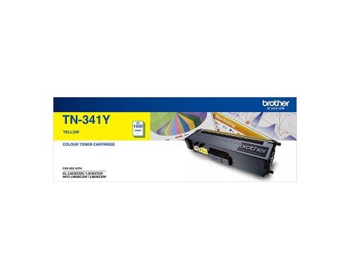 BROTHER TN341Y YELLOW TONER CARTRIDGE