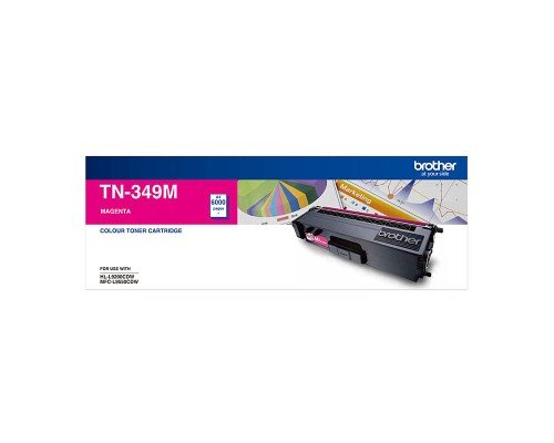 GENUINE BROTHER TN349M MAGENTA TONER CARTRIDGE