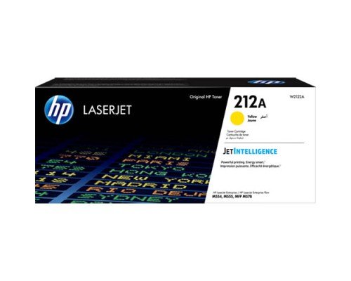 GENUINE HP W2122A 212A YELLOW TONER CARTRIDGE