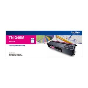 GENUINE BROTHER TN346M MAGENTA TONER CARTRIDGE