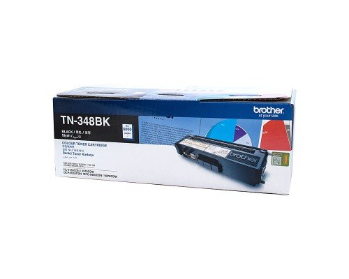 GENUINE BROTHER TN348BK HIGH YIELD BLACK TONER CARTRIDGE