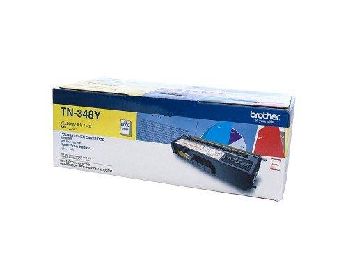 GENUINE BROTHER TN348Y HIGH YIELD YELLOW TONER CARTRIDGE