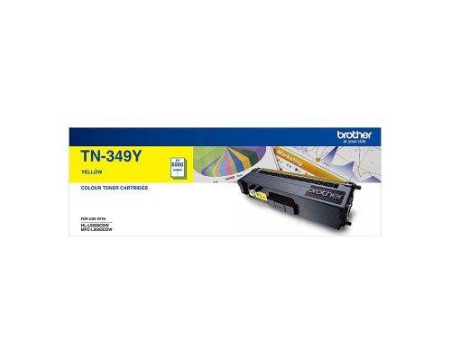 GENUINE BROTHER TN349Y YELLOW TONER CARTRIDGE