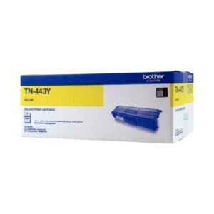 GENUINE BROTHER TN443Y YELLOW HIGH YIELD TONER CARTRIDGE