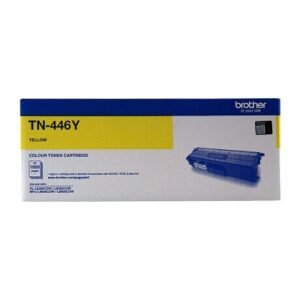 GENUINE BROTHER TN446 YELLOW HIGH YIELD TONER CARTRIDGE
