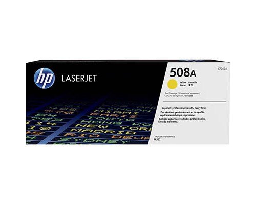 GENUINE HP CF362A 508A YELLOW TONER CARTRIDGE