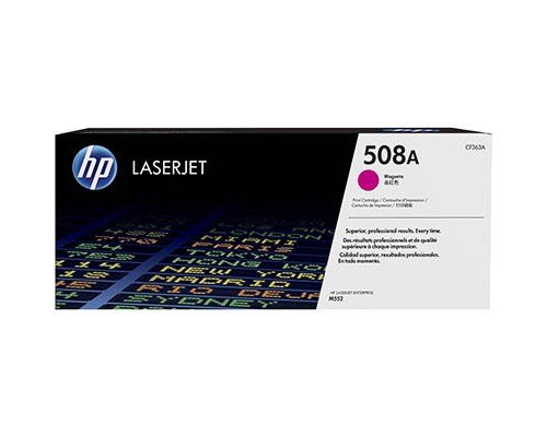 GENUINE HP CF363A 508A MAGENTA TONER CARTRIDGE