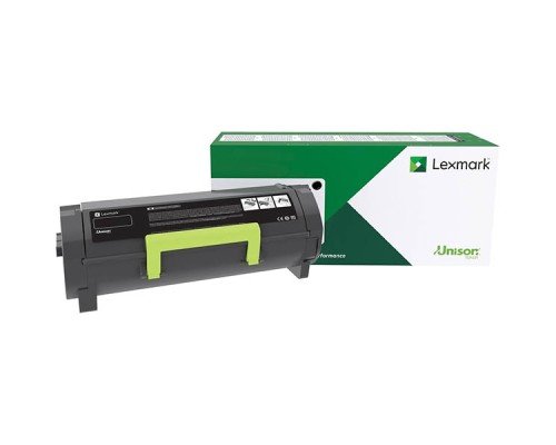 GENUINE LEXMARK 58D6U0E ULTRA HIGH YIELD BLACK TONER CARTRIDGE