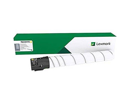 GENUINE LEXMARK 76C0HY0 TONER CARTRIDGE HIGH YIELD YELLOW