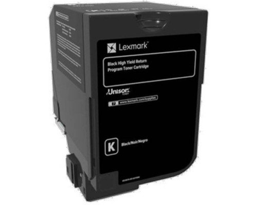 GENUINE LEXMARK 84C6HK0 TONER CARTRIDGE HIGH YIELD BLACK