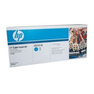 GENUINE HP 307A CE741A CYAN TONER CARTRIDGE