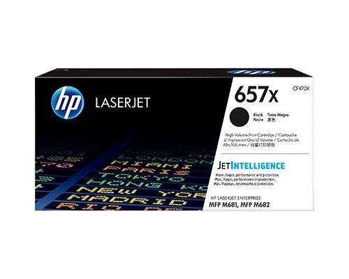 GENUINE HP CF470X 657X HIGH YIELD BLACK TONER CARTRIDGE