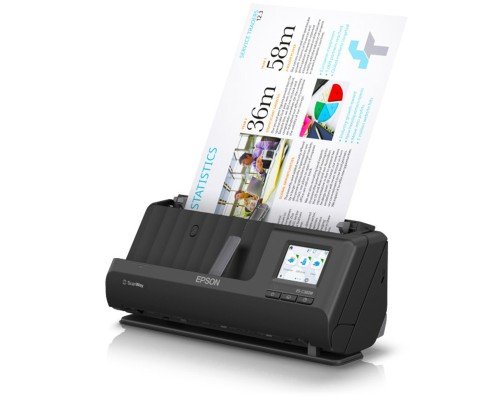 EPSON WITH SCANWAY BLACK ULTRA COMPACT DESKTOP DOCUMENT SCANNER