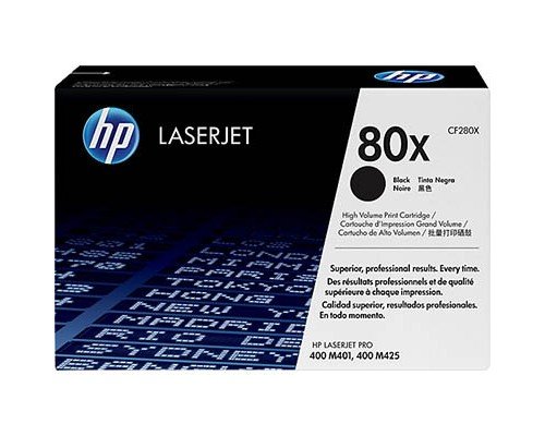 GENUINE HP CF280X 80X HIGH YIELD BLACK TONER CARTRIDGE