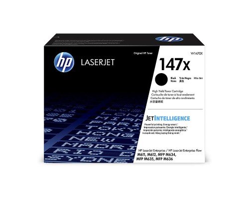 GENUINE HP W1470X 147X HIGH YIELD BLACK TONER CARTRIDGE