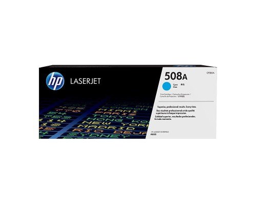 GENUINE HP CF361A 508A CYAN TONER CARTRIDGE