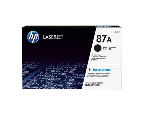 GENUINE HP CF287A 87A BLACK TONER CARTRIDGE