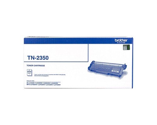 GENUINE BROTHER TN2350 BLACK TONER CARTRIDGE