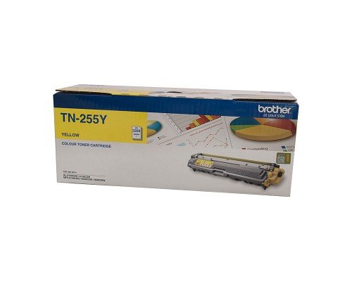 GENUINE BROTHER TN225Y YELLOW TONER CARTRIDGE