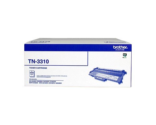 GENUINE BROTHER TN3310 BLACK TONER CARTRIDGE