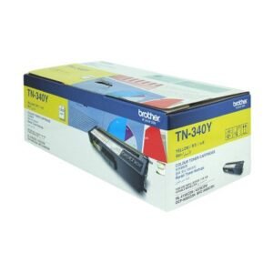 GENUINE BROTHER TN340Y YELLOW TONER CARTRIDGE