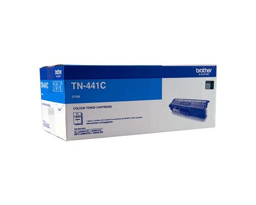 GENUINE BROTHER TN441 CYAN TONER CARTRIDGE