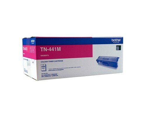 GENUINE BROTHER TN441 MAGENTA TONER CARTRIDGE