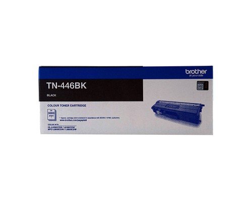 GENUINE BROTHER TN446 HIGH YIELD BLACK TONER CARTRIDGE