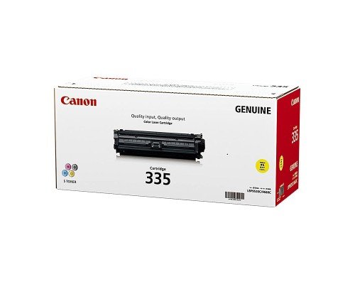 GENUINE CANON CART335 YELLOW TONER CARTRIDGE