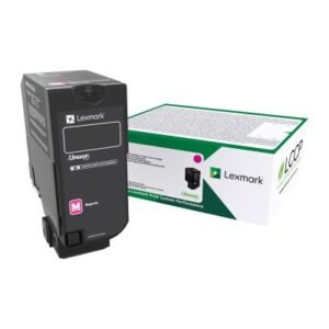 GENUINE LEXMARK 74C6HM0 MAGENTA HIGH YIELD TONER CARTRIDGE