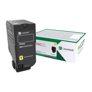 GENUINE LEXMARK 74C6HY0 YELLOW HIGH YIELD TONER CARTRIDGE