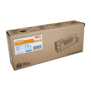 GENUINE OKI 44318611 CYAN TONER CARTRIDGE