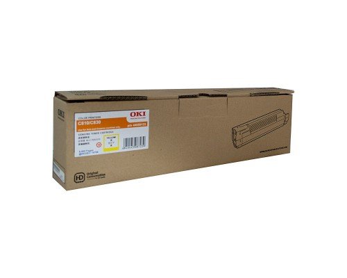 GENUINE OKI 44059133 TONER CARTRIDGE YELLOW