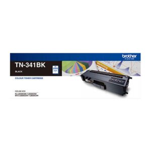 GENUINE BROTHER TN341BK BLACK TONER CARTRIDGE