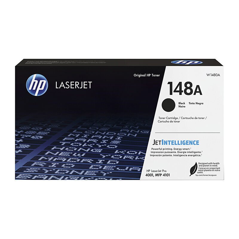 GENUINE HP W1480A 148A BLACK LASER TONER CARTRIDGE