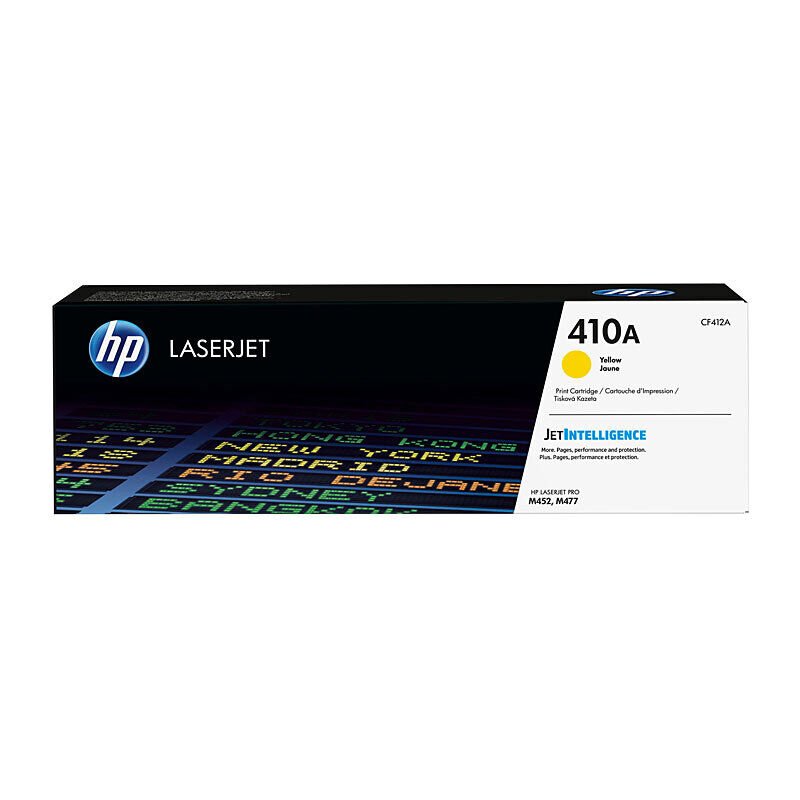 GENUINE HP CF412A 410A YELLOW TONER CARTRIDGE