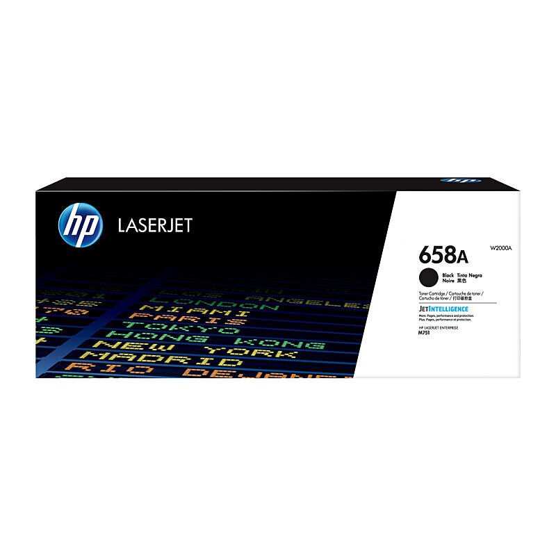 GENUINE HP W2000A 658A BLACK TONER CARTRIDGE