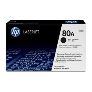 GENUINE HP CF280A 80A BLACK TONER CARTRIDGE