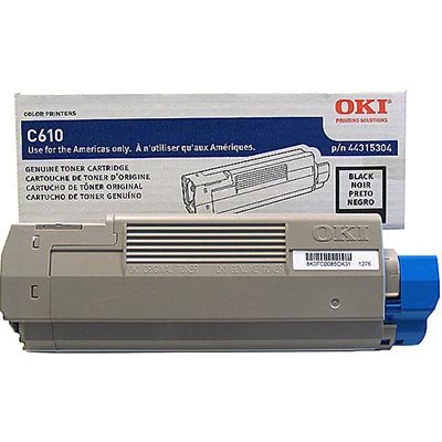 GENUINE OKI 44315312 BLACK TONER CARTRIDGE